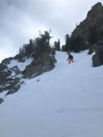 Connecting Carson Bowl to Devil's Slide with Jorge on 1/29